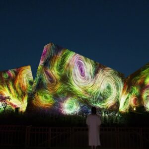 【アート】夜の長居植物園を光のアート空間に変える「チームラボ ボタニカルガーデン 大阪」が2022年7月29日よりオープン