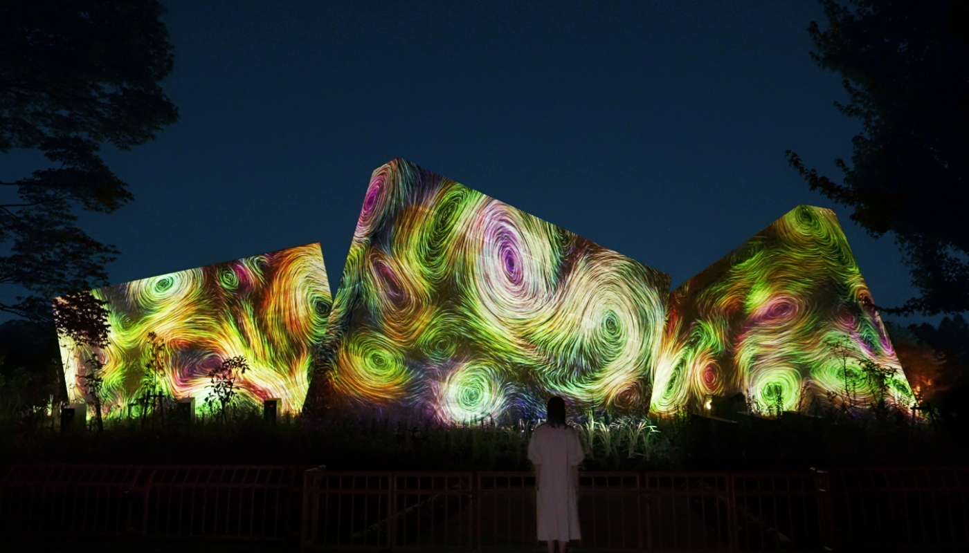 【アート】夜の長居植物園を光のアート空間に変える「チームラボ ボタニカルガーデン 大阪」が2022年7月29日よりオープン